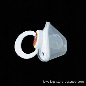 Silicone baby thumb-shaped pacifier